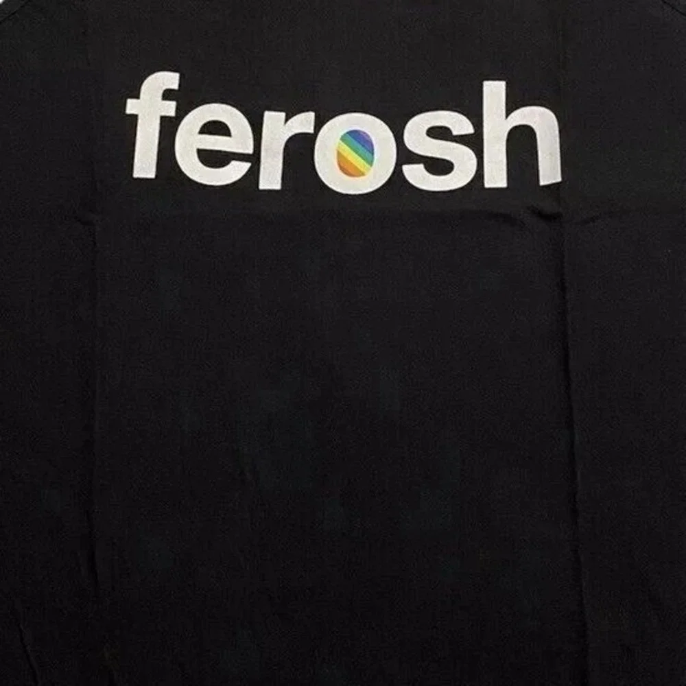 Queer Eye Graphic Tee Shirt Adults Medium‎ ferosh Black short sleeve NWT